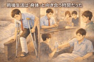 術後生活は「身体」と向き合う時間だった