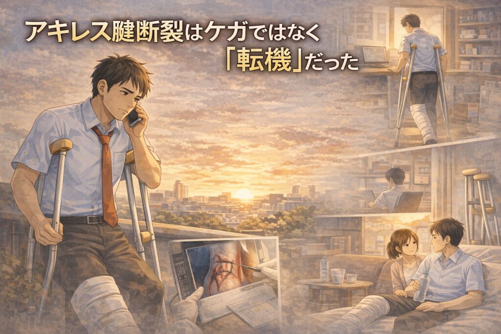 まとめ｜アキレス腱断裂はケガではなく「転機」だった