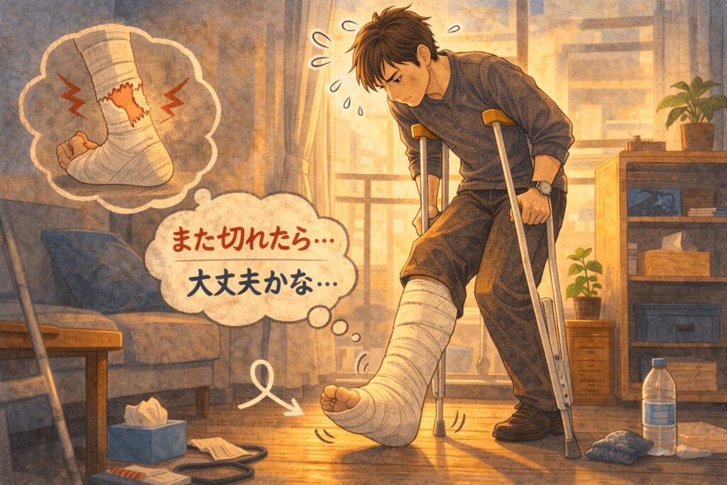 最初は怖かった｜体重をかける恐怖