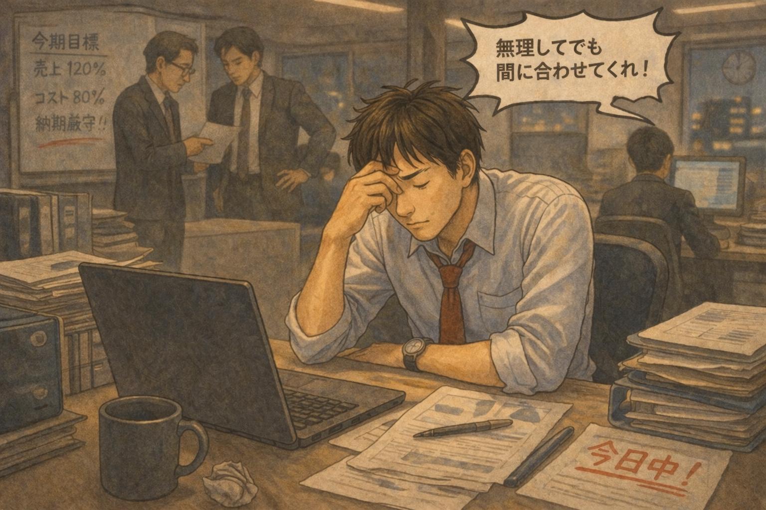 会社の理不尽に疲れた｜怪我をしてから飲み込めなくなった会社員の本音